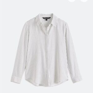 Elegant Striped Button Down Shirt